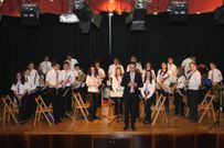 A banda de Lousame ofreceu un concerto no D�as das Letras.<span lang= es-es > </span>