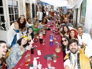 Temperaturas agradables contribuyeron a hacer el s�bado renacentista a�n m�s alegre.