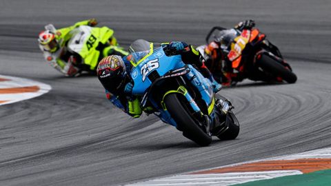 Imagen de archivo de una prueba del mundial de moto GP 2025.