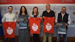 Eloy Garc�a, en la presentaci�n de la feria L de Lugo, en la Diputaci�n