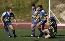 El combinado ourensano se mostr� muy seguro en ataque para doblegar al Muralla. 