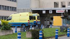 El �rea de Urxencias del Hospital P�blico da Mari�a