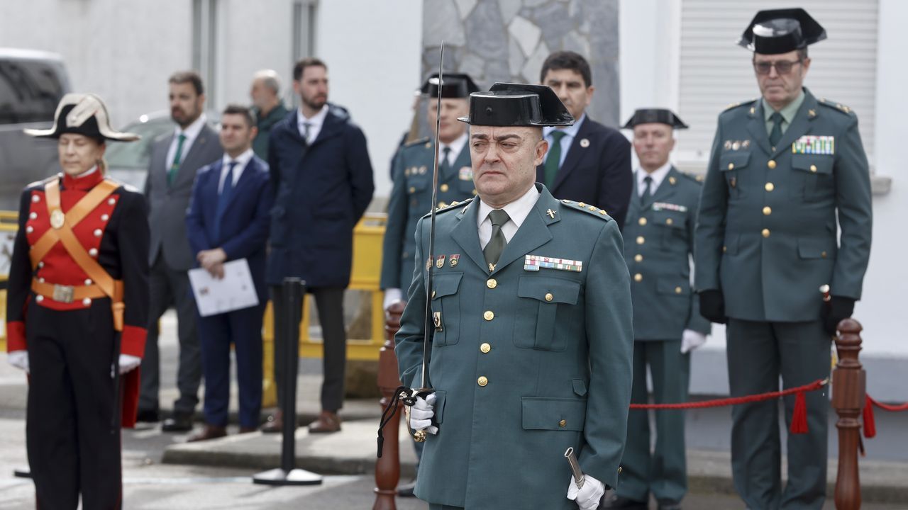 Luis Germán Avilés, coronel de la Guardia Civil en Lugo, ejerce como máximo responsable en Galicia
