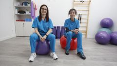 Las fisioterapeutas�Cristina Villar y Luc�a Teijeiro ofrecen en Fisioterapia Cian clases de pilates terap�utico, sesiones para embarazadas y tratamiento del suelo p�lvico.
