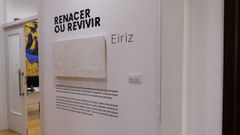 Eiriz expone sus cuadros en la Diputacin de Ourense