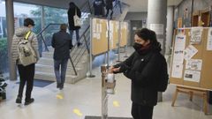 Entrada en el primer d�a de clase en la Escuela de Idiomas tras las vacaciones de Navidad