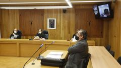 El acusado compareci� en el juicio por v�a telem�tica. 