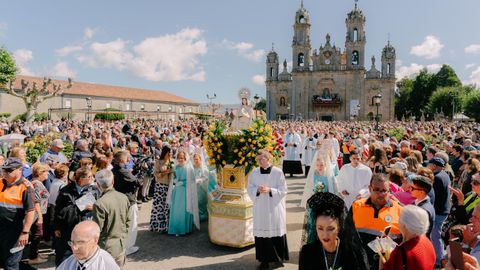 Procesin en Los Milagros