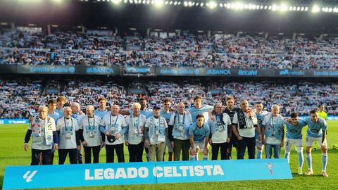 Los titulares del Celta frente al Mallorca, con abonados hist�ricos.