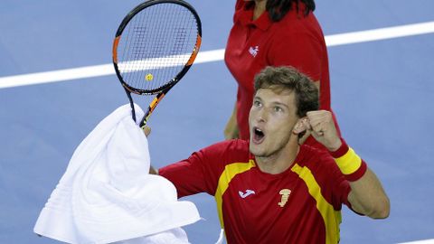 Carre�o festeja su victoria