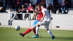 El CD Velle aguant� 45 minutos con un hombre menos