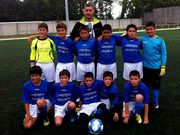 Equipo del Gallaecia de la categor�a de menores de once a�os.
