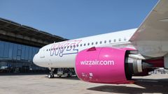 Avin de la compaa Wizz Air, que haba programado el vuelo