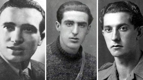 Cristino García Granda, Felipe Matarranz y José Antonio Alonso Alcalde
