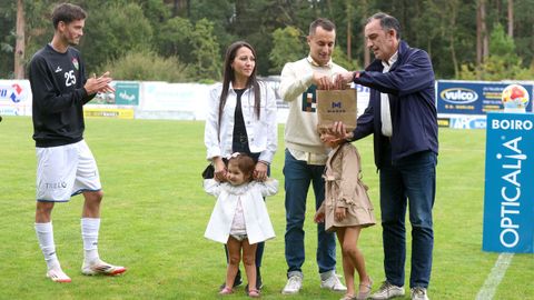 Partido de Tercera Federación entre el Boiro y el Compostela en el Campo municipal de Barraña