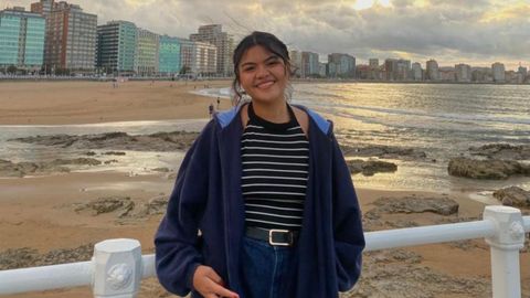 Aaliyah Negrite,�presidenta de la asociaci�n Erasmus Student Network (ESN) Oviedo