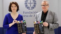 La directora de la Fundación Princesa de Asturias, Teresa Sanjurjo, y el director artístico de los Cursos de Verano, Yuri Nasushkin, han presentado en rueda de prensa los cursos de verano 2019 de la Escuela internacional de Música de la Fundación Princesa de Asturias que se celebrarán entre el 18 y el 27 de julio en Oviedo con docentes de siete nacionalidades distintas. 