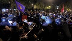 Cerco policial ante el 25-S