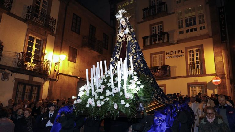 La Virxe das Dores saldr&aacute; de San Miguel dos Agros