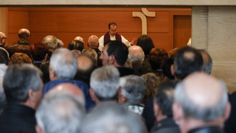 El Tanatorio Santa Maria acogi el funeral de la familia fallecida en Taboadela.