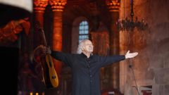 Concierto del pasado agosto en la iglesia monacal de Santa Mar�a de Meira