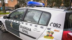Un veh�culo de la Guardia Civil, en una imagen de archivo