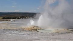 Os espectaculares g�yseres do primeiro parque nacional do mundo, o de Yellowstone, en Estados Unidos