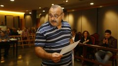 Garc�a Otero, en noviembre del 2017, cuando acept� entrar en la corporaci�n tras dimitir otros concejales de Son Viveiro