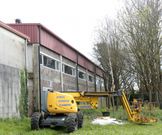 Las obras comenzaron ayer aprovechando el buen tiempo. 