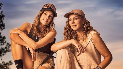 Anabel Dueñas y Rocío Carrasco