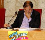 El concejal de Urbanismo, Mart�n Fern�ndez, ayer en A Coru�a.