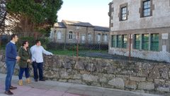 Parte del gobierno local, en la finca pr�xima al Museo do Mar