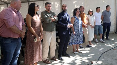 INAUGURACION FESTA DA XOUBA CON LA ACTUACION MUSICAL DE FOGO FATUO