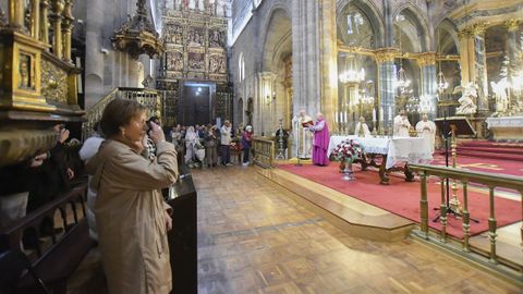 Ofrenda de San Froilán en la Catedral