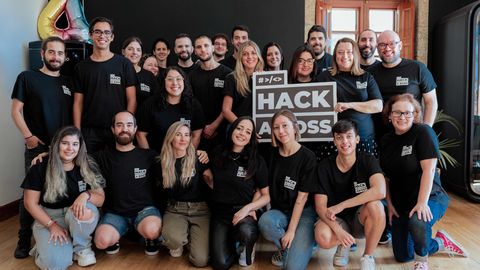 Parte del equipo gallego de Hack a Boss