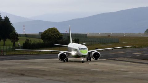 Un avi�n de la compa��a Binter