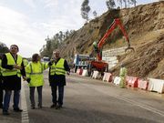 As� qued� el pantal�n de Tui con la crecida del r�o. 