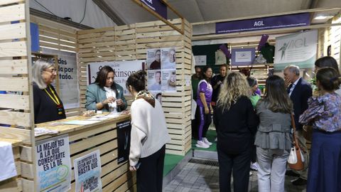 Inauguración de Pontesan, la feria de la salud y el bienestar en Pontevedra