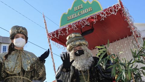 Vigo experimenta por primera vez en su historia una Cabalgata de Reyes est�tica
