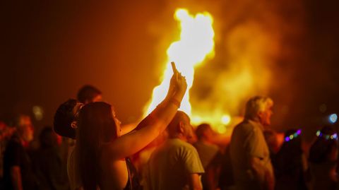 Celebración del San Juan en Palmeira