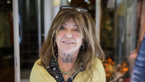 Mabel Martnez, de la tienda Curra.