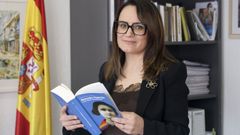 May�n, primera fiscala de Memoria Democr�tica de Galicia, en su despacho en Ferrol.