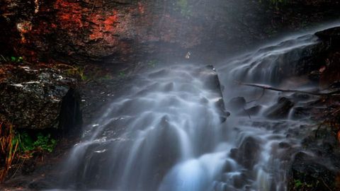 Cascada de O Fócaro, cerca de la aldea de A Seara