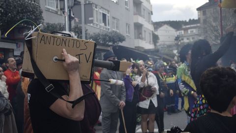 Desfile de entroido de Barbad�s por las calles de A Valenz�