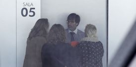 El juez decano, en la imagen, rechaz� la inhibici�n propuesta por el titular de Instrucci�n 2. 