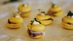 Una de las elaboraciones, macarr�n de pulpo