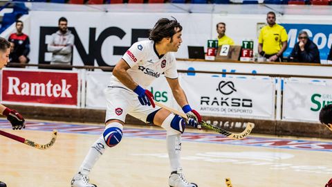 Jordi Bargallo, con el Oliveirense