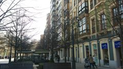 Vista general del paseo de Bego�a.Vista general del paseo de Bego�a