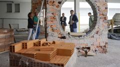 Gabriel Al�n supervis� las obras del CEIP de Mari�amansa