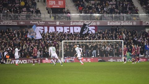 Partido de Copa del Rey entre Pontevedra y Getafe de la temporada pasada